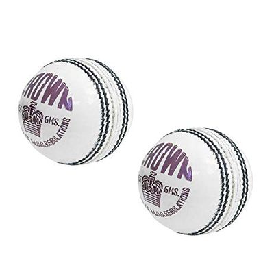 CW Crown White 4 PCE Ball Senior Men Youth & Adult Club & Match Training Pack of 2