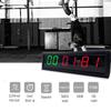 BTBSIGN Workout Timer Wall Interval Clock Count Down/Up Stopwatch with Remote (1.8inch Green and Red) view 3