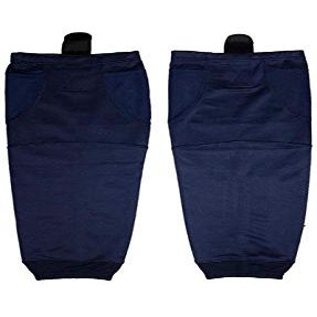 TW Ice Hockey Socks Solid Colors Size 20 to 30 Inches (Blue, 22 Inches)