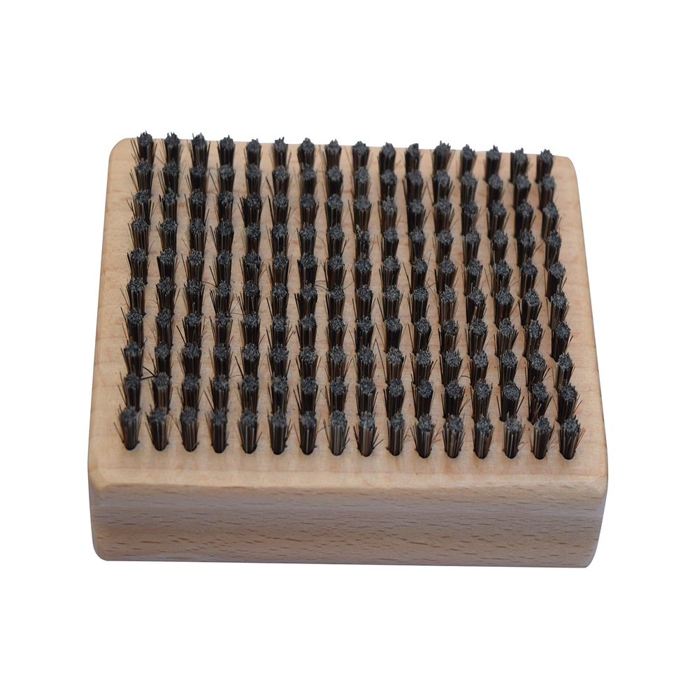 Mt. Sun Gear Horse Hair Ski Tuning Wax Brush Rectangle Shape Snow Board Tuning 120mm x70mm Brush
