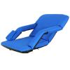 Epetlover Portable Foldable 5 Positions Adjustable Water Resistant Stadium Bleacher Seat with Cushion, Arms and Back Support (Blue) view 4