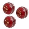 CW 3 X Club Red Cricket Ball 2 PCE Cork Inner Seasoned Genuine Leather 5.5oz Ball view 2