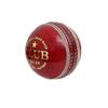 CW 3 X Club Red Cricket Ball 2 PCE Cork Inner Seasoned Genuine Leather 5.5oz Ball view 3