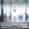 DISCOUNT PROMOS 10 Beau Water Bottles with Handle Set, 20 oz. - Customizable Text, Logo - Flexi-Grip, Plastic, Drinkware - Clear view 4