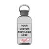 DISCOUNT PROMOS 10 Beau Water Bottles with Handle Set, 20 oz. - Customizable Text, Logo - Flexi-Grip, Plastic, Drinkware - Smoke view 1