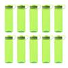 DISCOUNT PROMOS Wide Mouth Water Bottles 26 oz. Set of 10, Bulk Pack - BPA Free, Great for Gym, Camping, Backpacking, School - Lime Green view 1