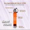 DISCOUNT PROMOS 10 Sports Bottles with Twist Lid Set, 23 oz. - Customizable Text, Logo - Metallic Base, BPA Free - Orange view 3