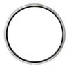 Brompton BLACK 16 x 1 3/8" single wall angle drilled wheel rim 28 hole ELECTRIC BIKES ONLY view 1