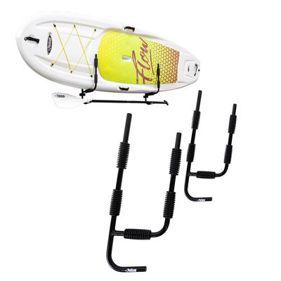 Pelican Wall Rack SUP - Compact - Can Be Folded Back onto The Wall with The Swivel System - Strong and Durable - Up to 68kg (150 lb)