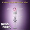 DISCOUNT PROMOS 12 Plastic Water Bottles with Straw Set, 27 oz. - Customizable Text, Logo - Tritan, Accent Cube - Pink view 3