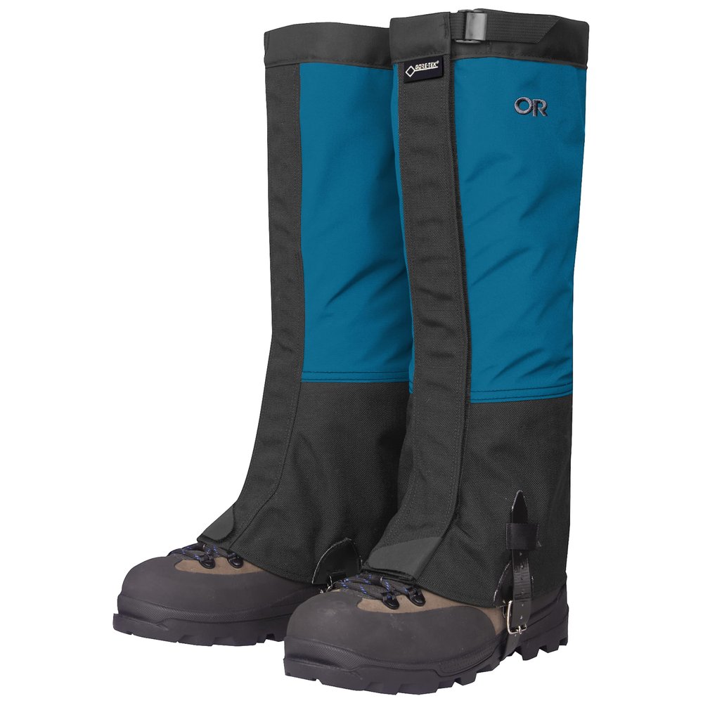 Outdoor Research Men's Crocodile Gaiters - Cascade/Black - M