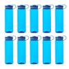DISCOUNT PROMOS Wide Mouth Water Bottles 26 oz. Set of 10, Bulk Pack - BPA Free, Great for Gym, Camping, Backpacking, School - Blue view 1