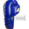 Revgear S4 Sentinel Lace Pro Leather Gel Boxing Gloves | Ridged Wrists for Protection | Multi-Layer Gel Padding (Blue, 10 OZ) view 2