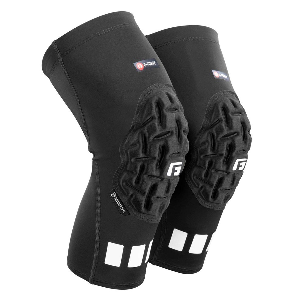 G-Form Pro Padded Compression Knee Sleeves  Compression Padded Knee Sleeves for Basketball, Volleyball, and Handball & Other Team Sports - Sports Gear - Black, Adult Small