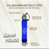 DISCOUNT PROMOS 10 Sports Bottles with Twist Lid Set, 23 oz. - Customizable Text, Logo - Metallic Base, BPA Free - Blue view 3