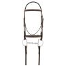 Camelot Fancy Stitched Bridle w Matching Fancy Stitched Laced Reins view 1