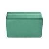 Hugger Mugger 4" Foam Yoga Block - Evergreen - strong and stable, beveled edges for comfort, most favored block size, helps with alignment and support in many poses view 3