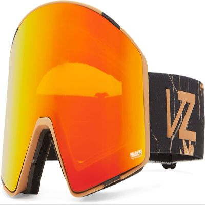 VonZipper Unisex Capsule Snow Sport Goggle - Mossy Frame | Wildlife Fire Chrome Lens