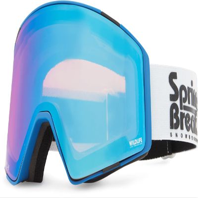 VonZipper Unisex Capsule Snow Sport Goggle - Spring Break Frame | Blue Lens