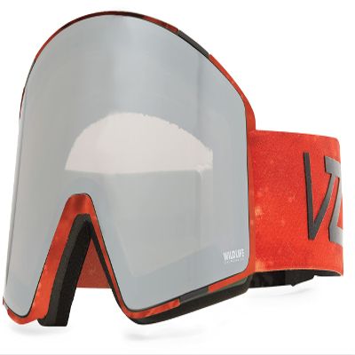 VonZipper Unisex Capsule Snow Sport Goggle - B4BC Frame | Wildlife Rose Silver Chrome Lens