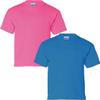 Gildan 2000B Youth Ultra CottonT-Shirt, 2-Pack XL-Heliconia-Sapphire view 1