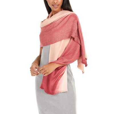 INC Womens Ombre-Shine Pashmina, Multicolor