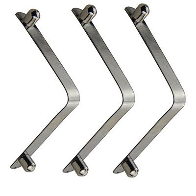 50pcs/lot Kayak Paddle Tent Pole 5.4mm/6mm/8mm/9mm/9.7mm Push Button Double Solid Spring Awning Accresories Telscopic Tube Camping & Caravan & Chair Tube Lock (710mm)