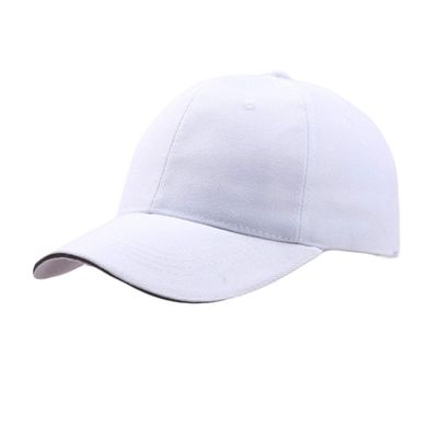 Andongnywell Men's and Women's Peaked Baseball Cap Breathable Waterproof Outdoor Quick-Drying Hat Sun Protection Hats (White,One Size)