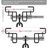 BeneLabel Punching Bag Hanger for Beam, Heavy Bag Mount, Heavy Duty Boxing Bag Mount with Carabiner, Adjustable and Stable Heavy Bag Bracket for Home Gym, 900LB Capacity view 4