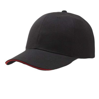 Andongnywell Men's and Women's Peaked Baseball Cap Breathable Waterproof Outdoor Quick-Drying Hat Sun Protection Hats (Black 1,One Size)
