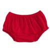 Infant Baby Girls Boys Cake Smash Clothes Diaper Cover Shorts Cotton Training Pants Bow Tie Set First 1st 2nd Birthday Outfit for Photo Prop Party Washable Reusable Elastic Bloomer #3 Red One Size view 2
