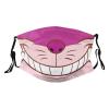 LALLRI Cheshire Cat Cartoon Fashion Pattern Face Mask,Reusable Washable Comfy Warm Face Mouth Cover Unisex Adult view 1