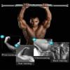 WXYZ Pull-Up Bar Steel Door Frame Wall Horizontal Bar, Male and Female Upper Body Fitness Bar, Chin Bar, 65-145cm/25.6-57 Inches (Size : 85-115cm) view 2