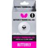 Butterfly 40+ Training Ball  40+ Ball Used for Training  Available in a Box of 6 or 120 White Training Balls  Comparable to a Three-Star Ball and Perfect for Multiball Practice view 2
