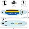 ANCHEER iSUP Inflatable Stand Up Paddle Board 10', Non-Slip Deck, Military Grade PVC iSUP Boards Complete Kit Package Plus Adjustable Paddle, Coil Leash, Hand Pump Perfect for Yoga (Yellow) view 3