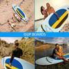 ANCHEER iSUP Inflatable Stand Up Paddle Board 10', Non-Slip Deck, Military Grade PVC iSUP Boards Complete Kit Package Plus Adjustable Paddle, Coil Leash, Hand Pump Perfect for Yoga (Yellow) view 4