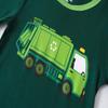 Family Feeling Garbage Truck Big Boys Long Sleeve Pajamas 100% Cotton Pjs Kids Sleepwears Size 12 view 2