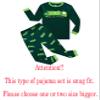 Family Feeling Garbage Truck Big Boys Long Sleeve Pajamas 100% Cotton Pjs Kids Sleepwears Size 12 view 3