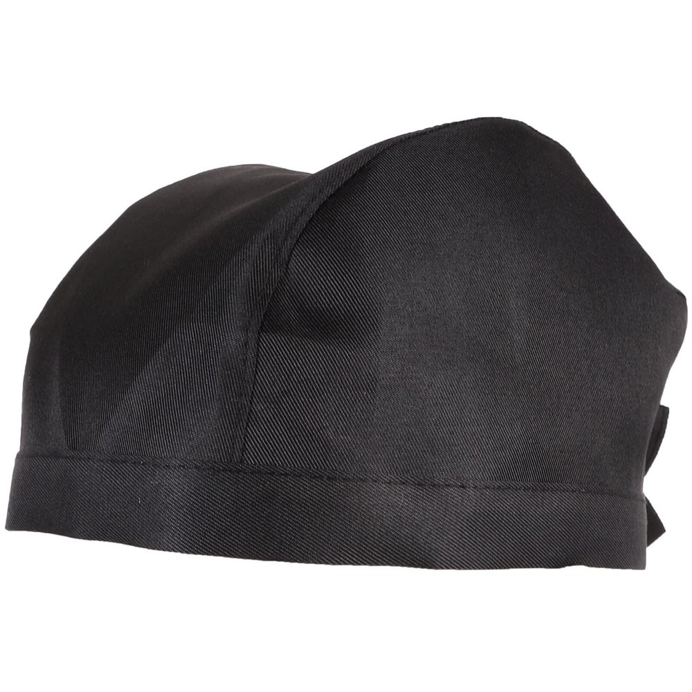 Men Women Chefs Hat for Kitchen Cooking Cook Hats Cooking Chef Cap Hair Cover Restaurant Chef Hat Chef for Men Waiter Hat Chef Headwear Server Top Women's Hat Black