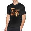 3D Print Colorful Casual DIY The Boonddocks Mens T-Shirts Round Neck Short Sleeve Black Shirt for Men,Tees Shirts Tops X-Large view 1