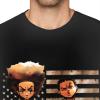 3D Print Colorful Casual DIY The Boonddocks Mens T-Shirts Round Neck Short Sleeve Black Shirt for Men,Tees Shirts Tops X-Large view 3
