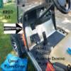 J & O Carts Parts Ezgo TxT/Medalist Golf cart Polished Aluminum Diamond Plate Upper Floor 1994.5 to 2013 view 4