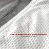 ShockEater Mens Classic Shooting Shirt, Short Sleeve, Small | Recoil Pad Included Grey view 4