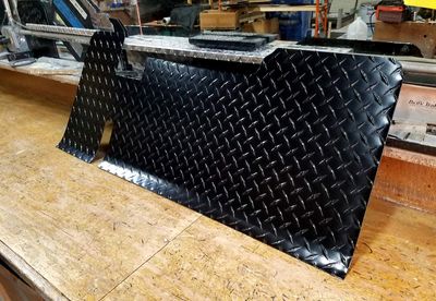 J & O Carts Parts Ezgo TxT Golf cart Powder Coated Aluminum Diamond Plate Upper Floor 1994.5 2013