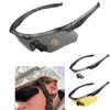 GALAXYLENSE ANSI Z87.1 Tactical Combat Military Ballistic EYE-SHIELD Shooting High Impact Resistance Sunglasses With 3 Replacement Lenses And Prescription Glasses Holder (Black) view 1