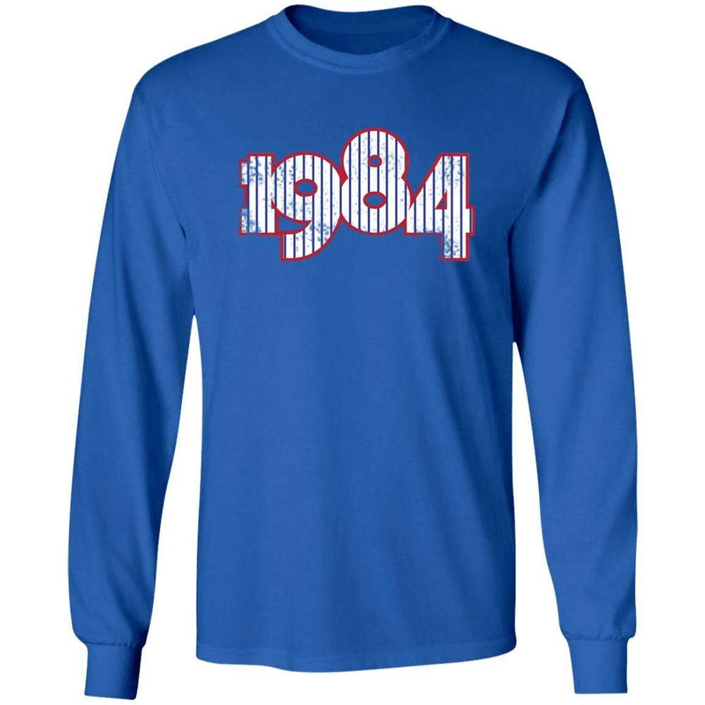 1984 Long Sleeve Throwback T-Shirt 3X-Large