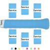 Tannius Tennis Racket Grip Tape, 9 Pack Dry Feel Tennis Grips, Absorbent and Enhanced Tennis Overgrip (6-Pack Blue) view 1