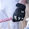 G-Form Pure Contact Baseball Batting Gloves - Leather Baseball Gloves for Athletes - Black, Adult Medium view 3