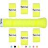 Tannius Tennis Racket Grip Tape, 9 Pack Dry Feel Tennis Grips, Absorbent and Enhanced Tennis Overgrip (6-Pack Yellow) view 1