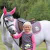 Little Rider Merry Go Round Horse Saddlepad (Small Pony) (Gray/Pink) view 2